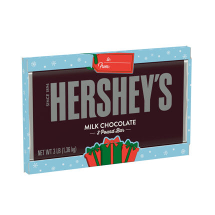 Hershey'S, Milk Chocolate Bar, Case Of 4, 3 Lb