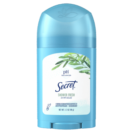 Secret, Anti-Perspirant Deodorant Wide Solid Shower Fresh By, Case Of 6, 1.7 Oz