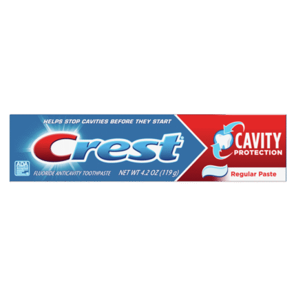 Crest, Cavity Protection Toothpaste Regular, Case Of 12, 4.2 Oz