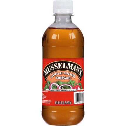 Musselman'S, Apple Cider Vinegar Bottle, Case Of 12, 16 Oz