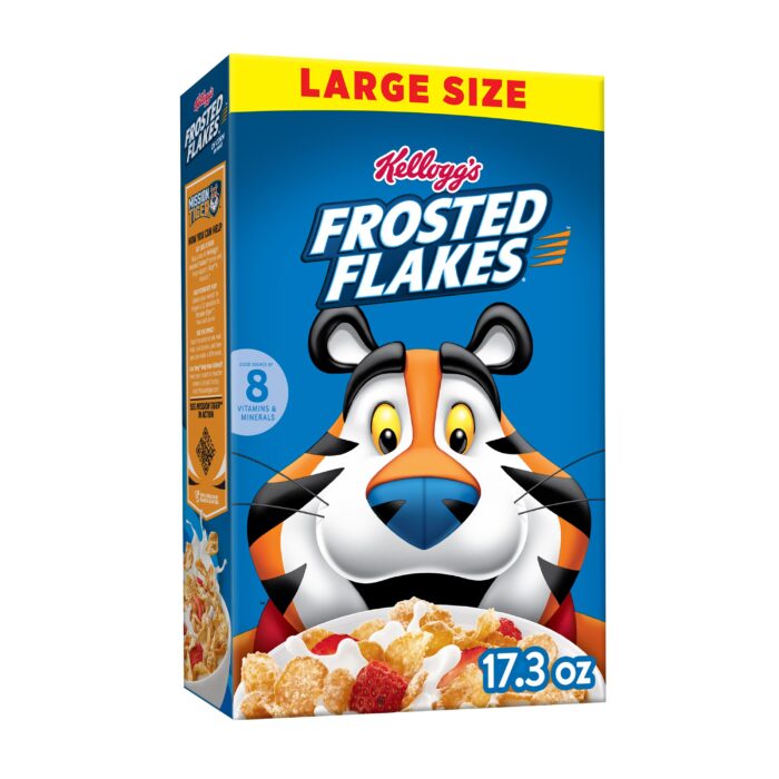 Kellogg'S, Frosted Flakes Cereal, Case Of 10, 17.3 Oz - Image 1