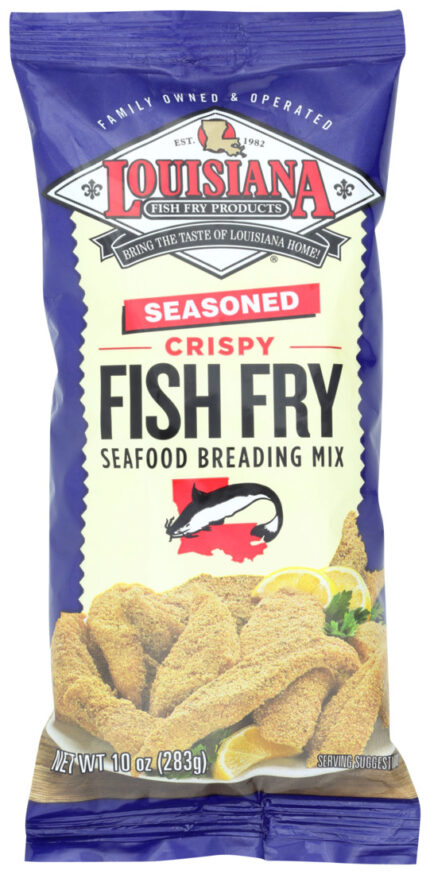 Lafshf Fry Mix,Seasoned 10 Oz