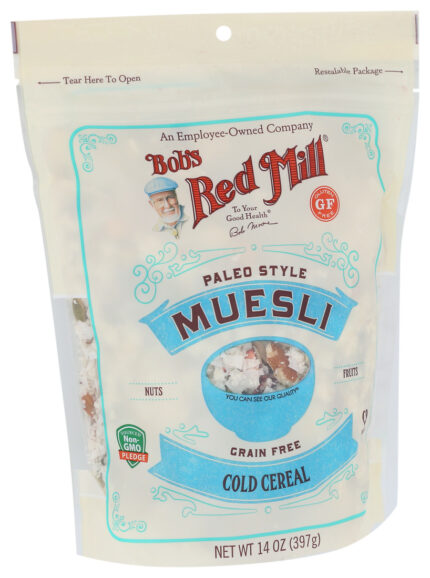 Bob's Red Mill Cereal,Muesli,Paleo Gf 14 Oz