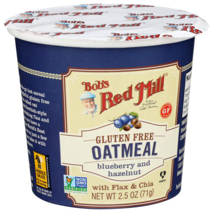 Bob's Red Mill Oatmeal,Gf,Blubrry Hzlnut 2.5 Oz