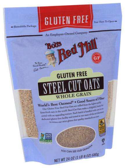Bob's Red Mill Oats,Gf,Steel Cut 24 Oz