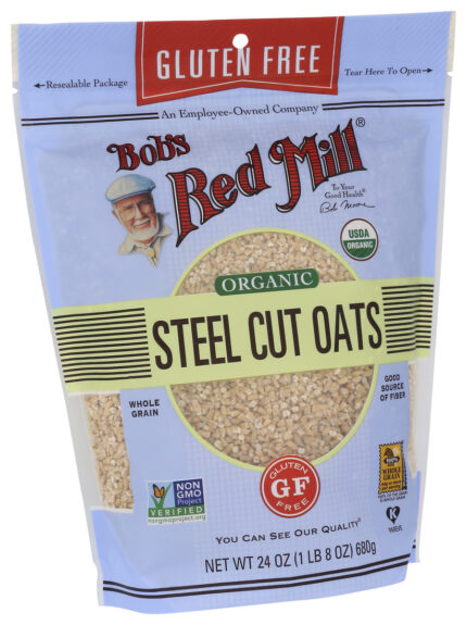 Bob's Red Mill Oats,Og2,Gf,Steel Cut 24 Oz