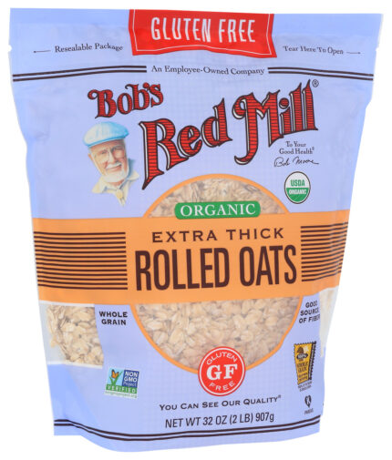 Bob's Red Mill Oats,Og2,Gf,Thick Rolled 32 Oz