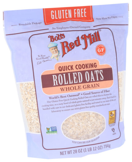 Bob's Red Mill Oats,Gf,Rolled,Quick Ckng 28 Oz