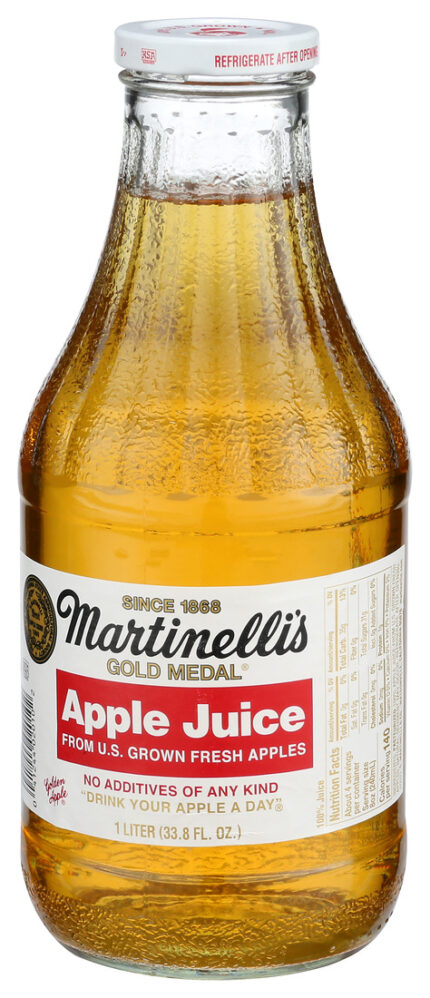 Martinelli'S, Martin Apple Juice, Case Of 6, 33.8 Oz