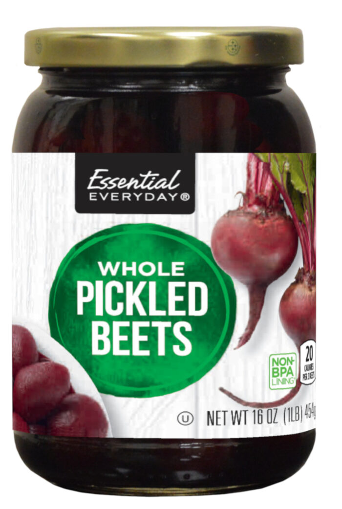 Essential Everyday, Whole Pickled Beets, Case Of 12, 16 Oz - Image 1