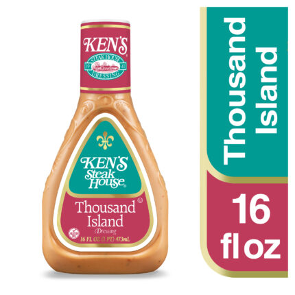 Kens, Steak House Thousand Island Dressing, Case Of 6, 16 Fl Oz