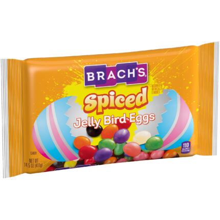 Brach'S, Spiced Jelly Bird Eggs Candy, Case Of 24, 14.5 Oz