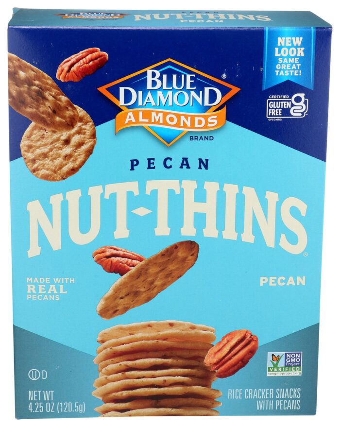 Blue-D Nut Thins,Pecan 4.25 Oz - Image 1