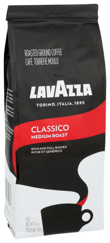 Lvazza Coffee,Bag,Classico,Grnd 12 Oz