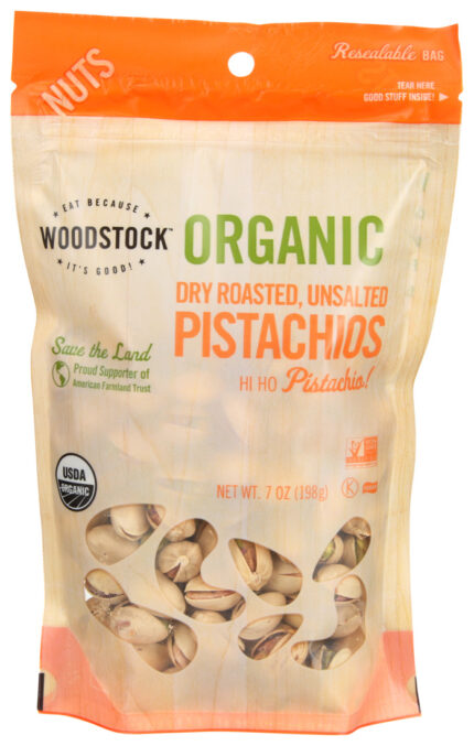 Wodstk Pistachios,Og2,Rst/Ns 7 Oz