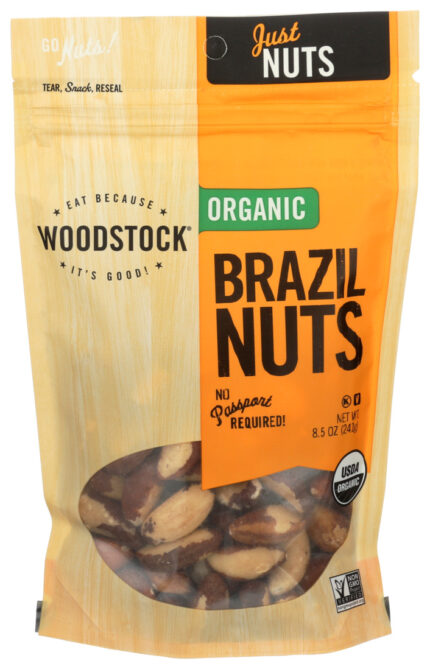 Wodstk Brazil Nuts,Og2 8.5 Oz