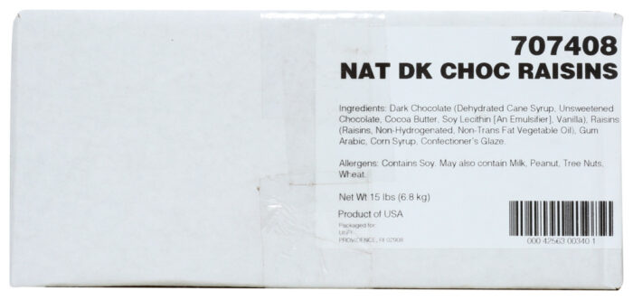 Wodstk Raisins,Dark Chocolate # - Image 1