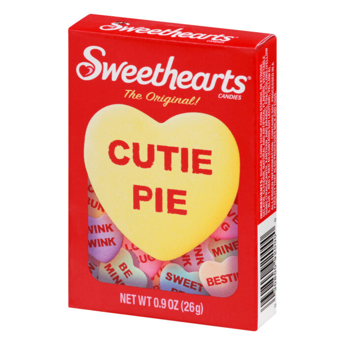 Spangler Candy, Cutie Pie The Original Sweatheart Candies, Case Of 216, .9 Oz - Image 1