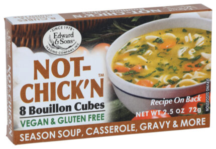 Edward Bouillon Cube,Not Chicken 2.5 Oz