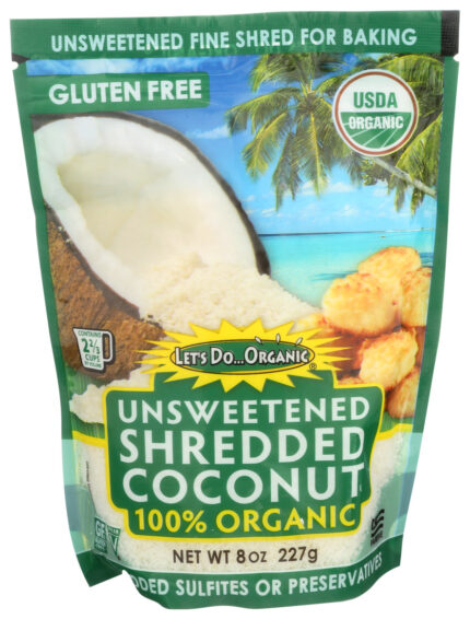 Let'S Shredded Coconut,Og1 8 Oz