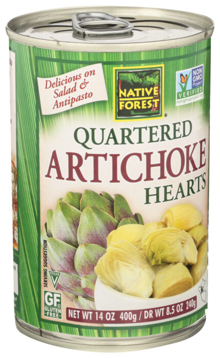 Native Artichoke Hearts,Quarterd 14 Oz