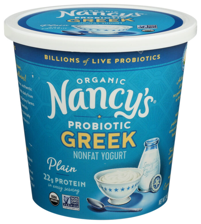 Nancys Greek Yog,Og2,Plain,Nf 24 Oz - Image 1