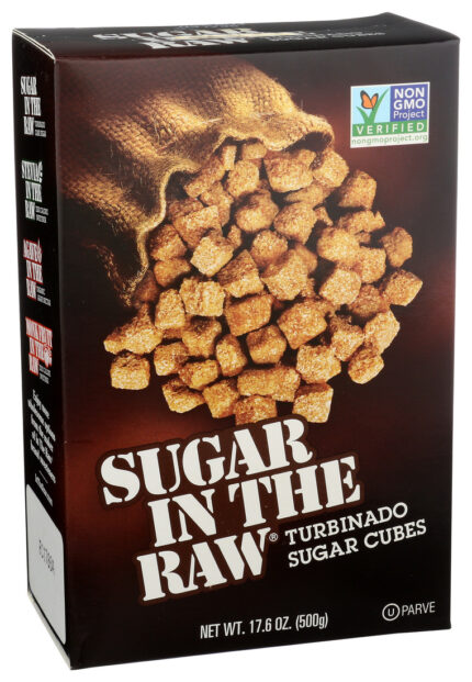 Inraw Sugar Cubes,Turbinado 17.5 Oz