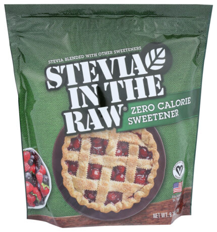 In The Raw, Stevia Sweetener Baker Bag, Case Of 6, 9.7 Oz