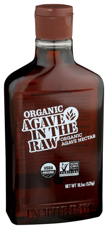 In The Raw, Organic Agave Nectar, Case Of 8, 18.5 Oz