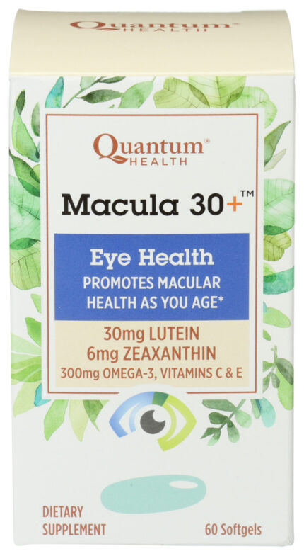 Quantm Macula 30,Eye Health 60 Sgel