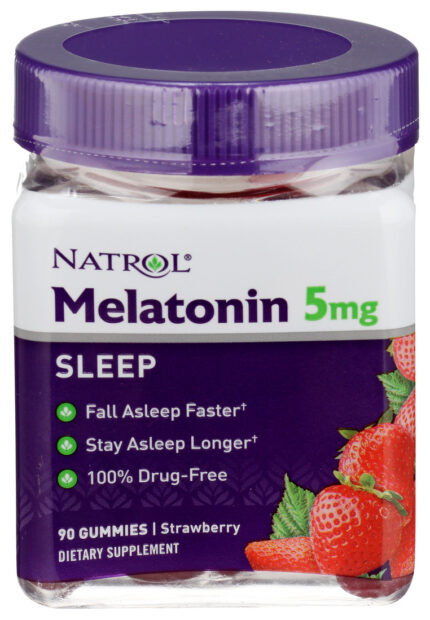 Natrol Melatonin,Gummies,5 Mg 90 Ct