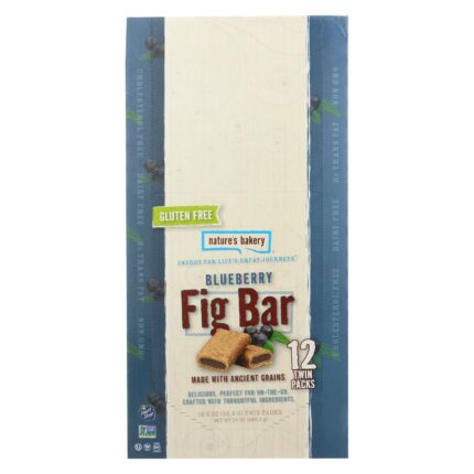 Natbak Fig Bar,Blueberry,Gf 2 Oz