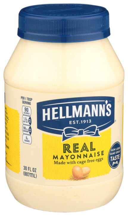 Hellmann'S, Real Mayonnaise, Case Of 15, 30 Oz