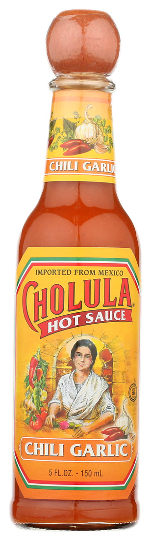 Cholula, Hot Sauce Chili Garlic, Case Of 12, 5 Fl Oz