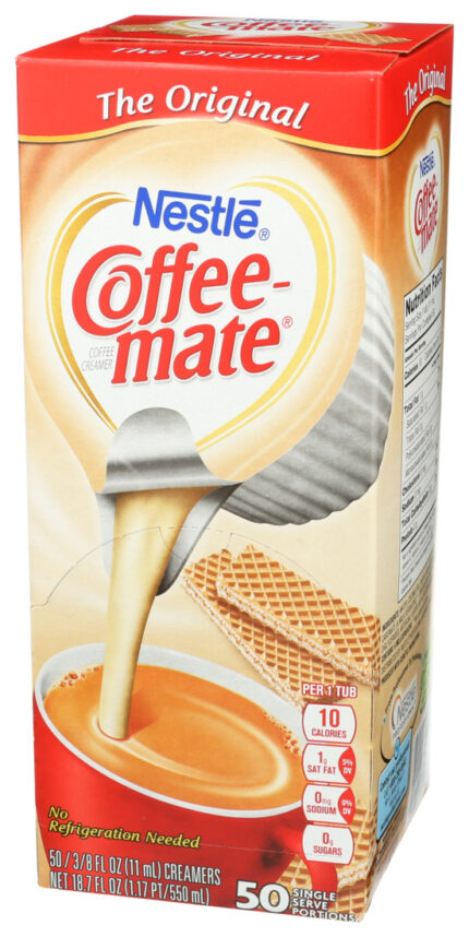 Nestle, Original Coffee Mate Creamer, Case Of 4, 50 Ct