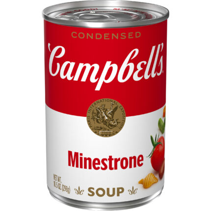Campbell'S, Condensed Minestrone Soup, Case Of 12, 10.5 Oz