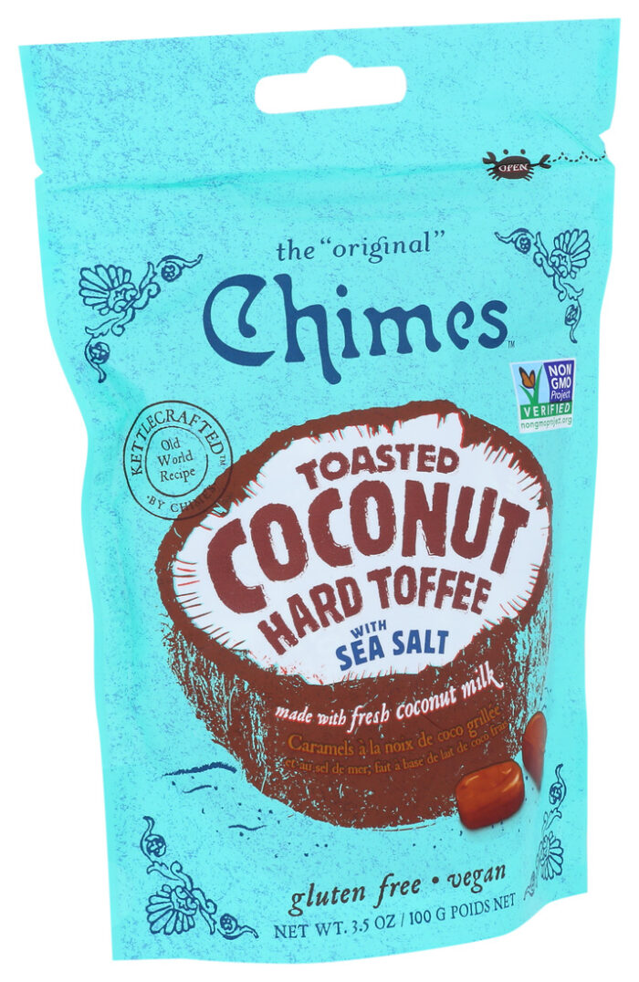 Chimes Toffee,Toasted Coconut 3.5 Oz - Image 1