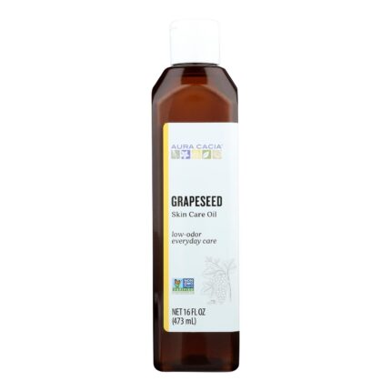 Auraca Skin Care Oil,Grapeseed 16 Fz