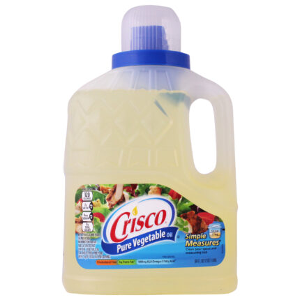 Crisco, Pure Vegetable Oil, Case Of 6, 64 Fl Oz