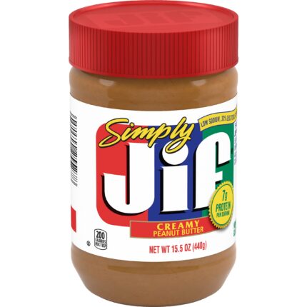 Jif, Peanut Butter, Case Of 12, 15.5 Oz