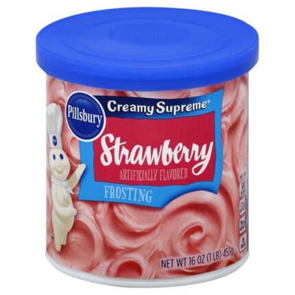 Pillsbury, Strawberry  Frosting, Case Of 8, 16 Oz