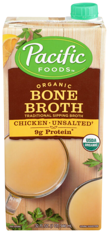 Pacifc Broth,Og2,Chicken Bone 32 Fz