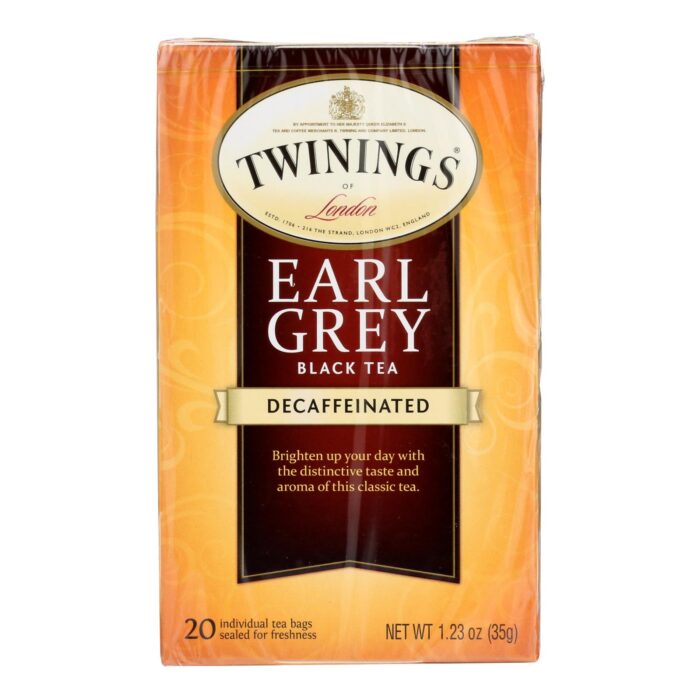 Twings Tea,Decaf,Earl Grey 20 Bag - Image 1