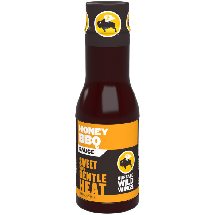 Buffalo Wild Wings, Honey Bbq Sauce Sweet With Gentle Heat, Case Of 6, 12 Fl Oz - Image 1