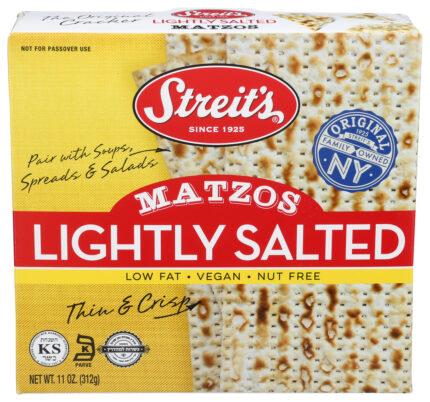 Streit Matzo,Slightly Salted 11 Oz