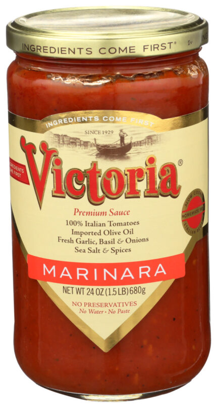 Vctria Sauce,Marinara 24 Fz