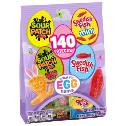 Swedish Fish, Soft & Chewy Assorted Candy Variety Pack, Case Of 6, 5.92 Oz