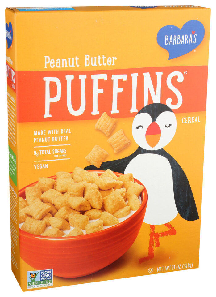 Barb Puffins Peanut Butter 11 Oz - Image 1