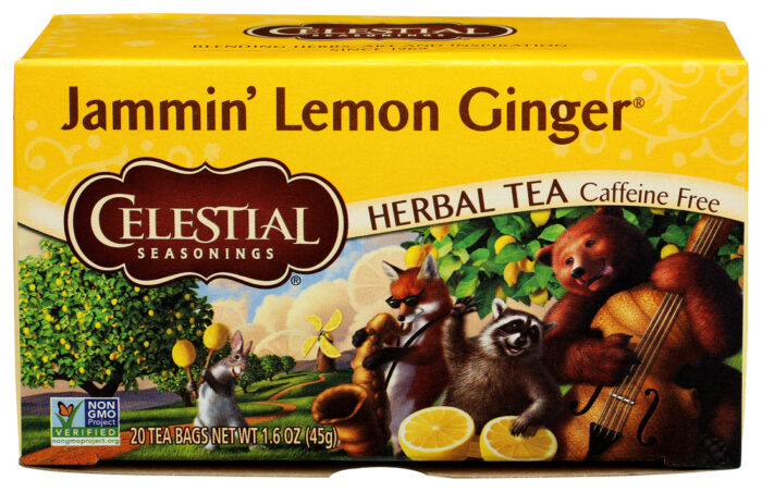 Cs Herb Tea,Lemon Ginger 20 Bag - Image 1