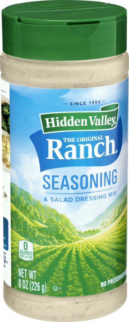 Hidden Valley, The Original Ranch Seasoning And Salad Dressing Mix, Case Of 6, 8 Oz